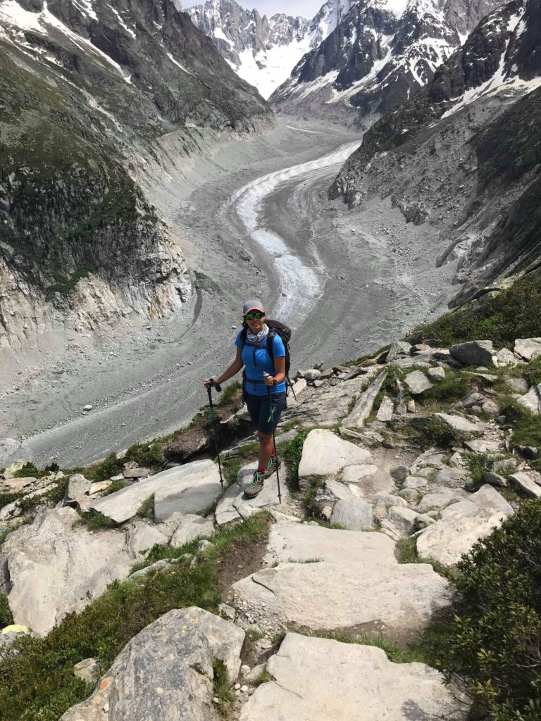 Bonjour Chamonix! W cieniu Mont Blanc i... topniejących lodowców