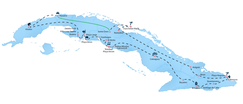 PIelgrzymki parafialne na Kubę