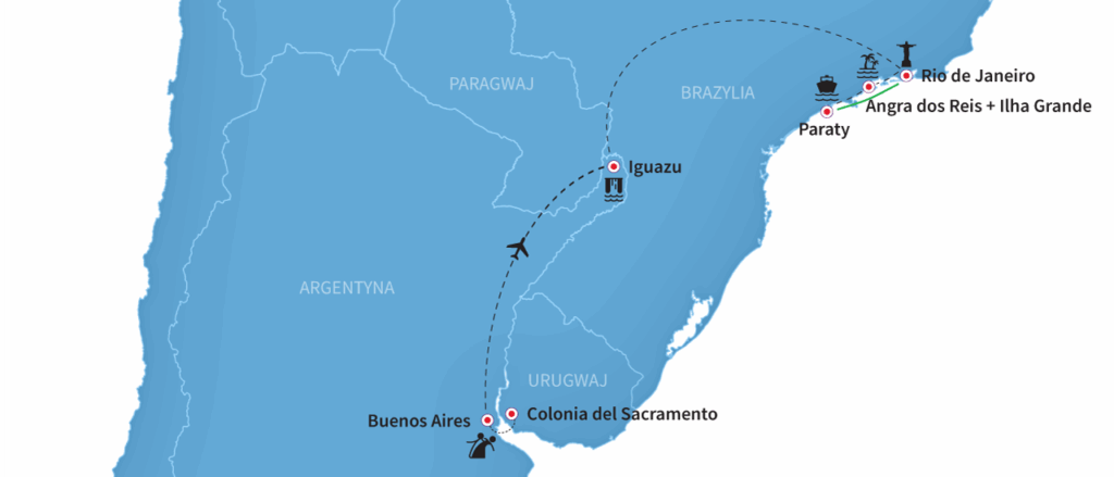 Argentyna i Brazylia. Ogień i Woda